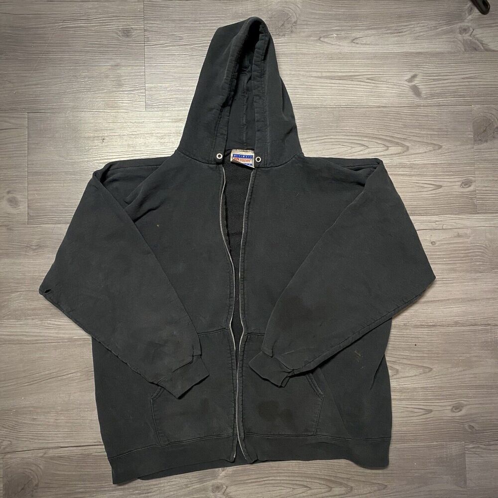 Golden Alaska Black Zip Up Jacket Mens XL